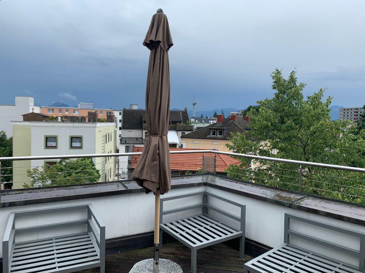 City Dachterassenwohnung Rosenheim Buitenkant foto